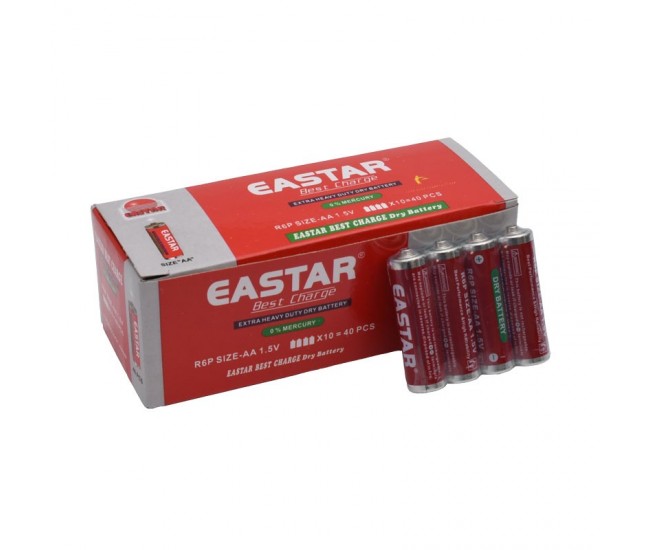 Baterie Eastar R6 - AA 1,5V Nealcalina Heavy Duty - Cutie/40Buc