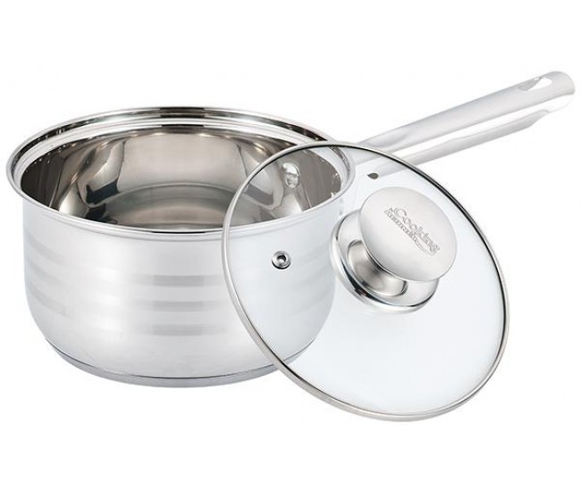 CASEROLA INOX+CAPAC 16X9.5 CM, 1.9L, MYRA, COOKING  BY HEINNER