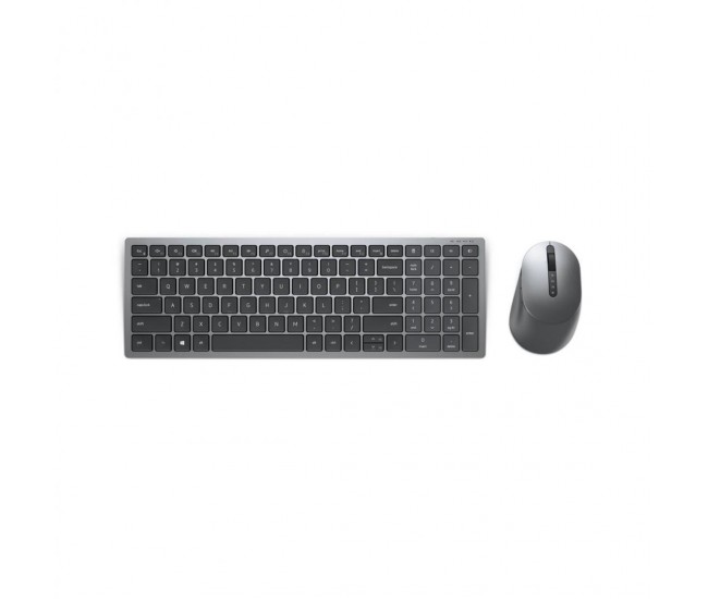 Kit tastatura si mouse Dell KM7120W, Wireless, Titan grey