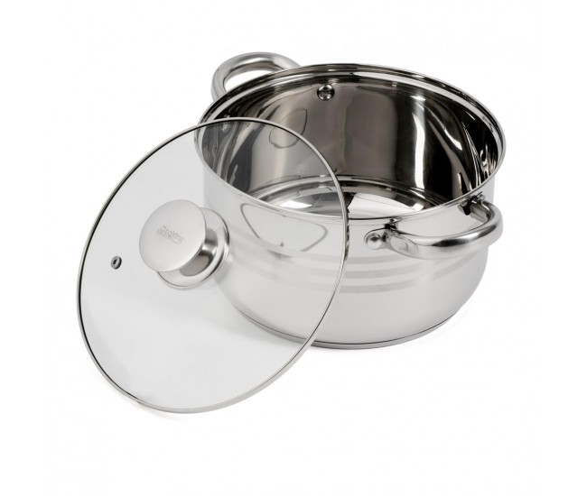 SEMIOALA INOX+CAPAC, 22X12.5 CM, 4.5 L, MYRA, COOKING  BY