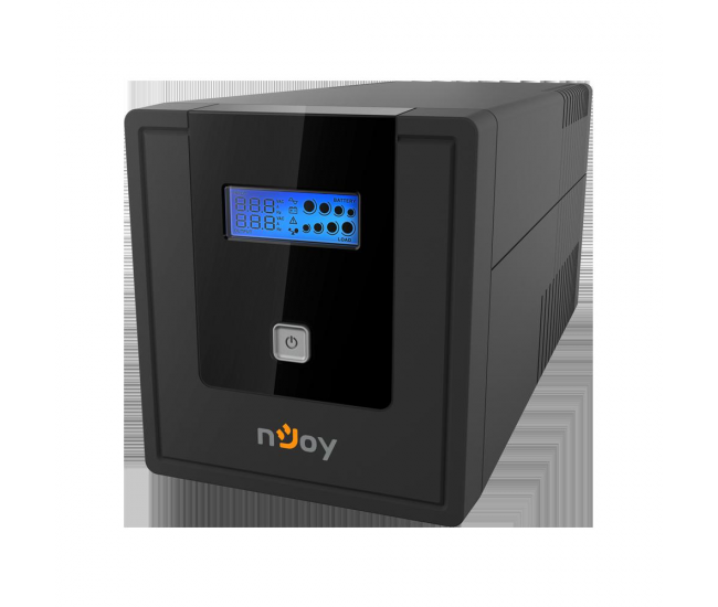 UPS nJoy Cadu 1000, 1000VA/600W, Afisaj LCD cu ecran tactil,