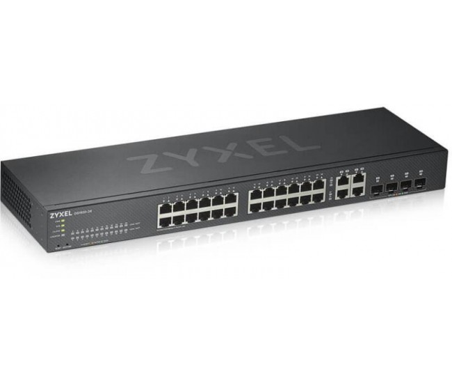 Switch Zyxel GS1920-24v2, 24 port, 10/100/1000 Mbps