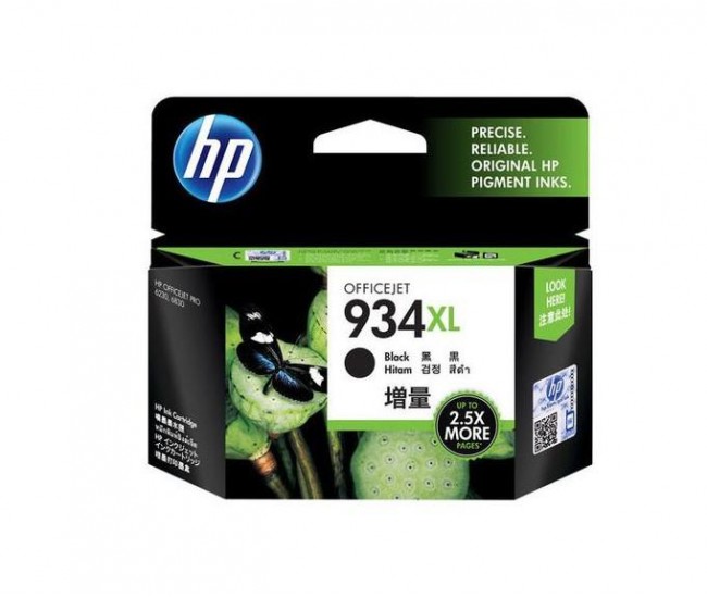 Cartus cerneala HP Black Nr.934XL C2P23AE Original HP Officejet Pro