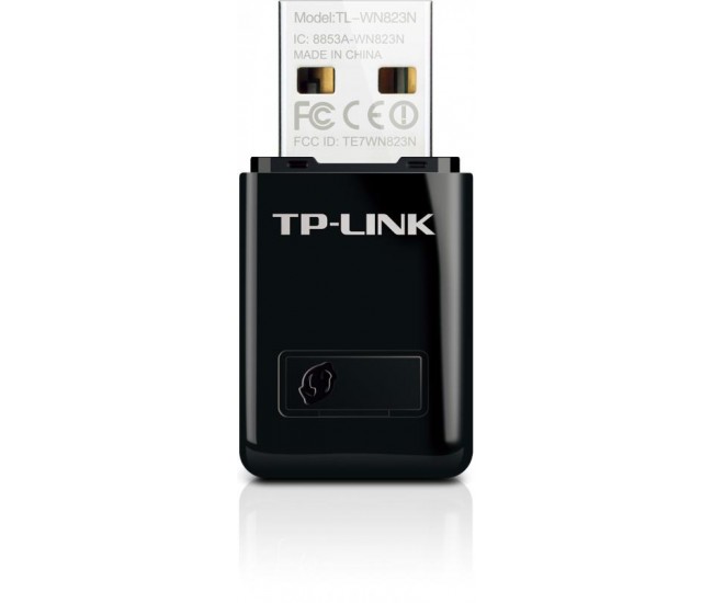 Adaptor wireless TP-Link, N300, USB2.0, Realtek, 2T2R, MINI size