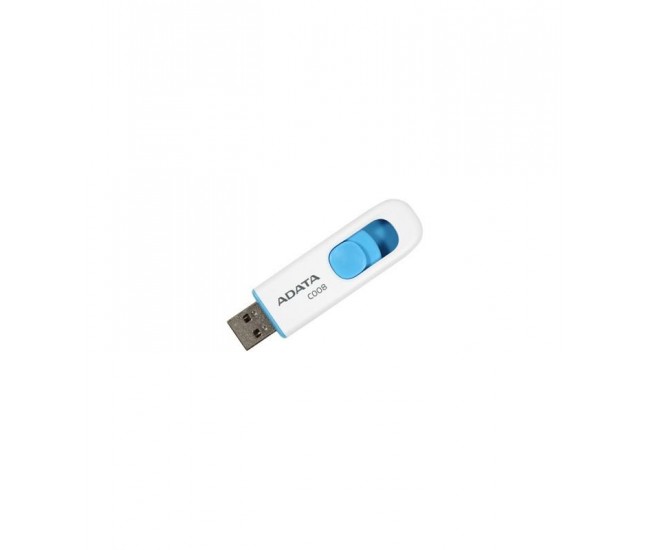 Memorie USB Flash Drive ADATA C008, 16GB, USB 2.0, alb