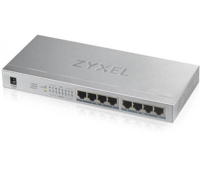 Switch Zyxel GS1008-HP, 8 Port, 10/100/1000 Mbps