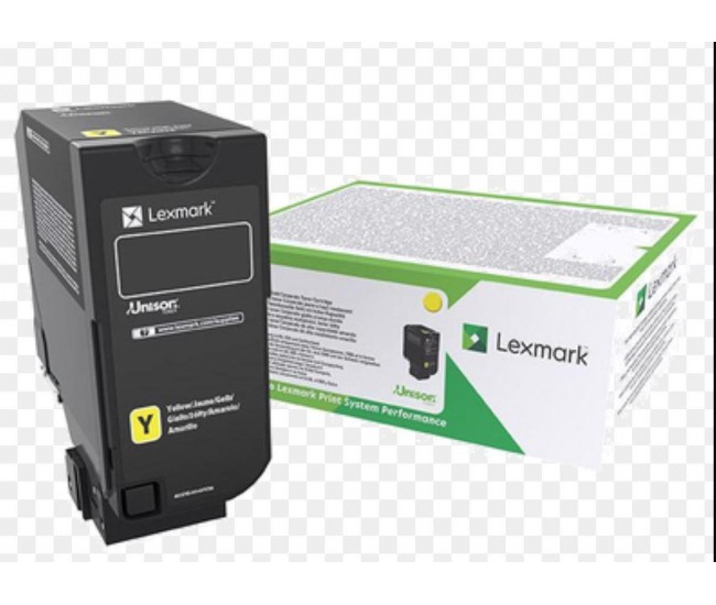 Toner Lexmark 74C2HYE yellow, 12k ,compatibil cu CS725DE,CS725DTE