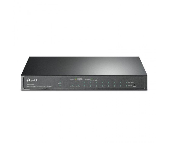 Switch TP-Link TL-SG1210MPE, 9 port, 10/100/1000 Mbps