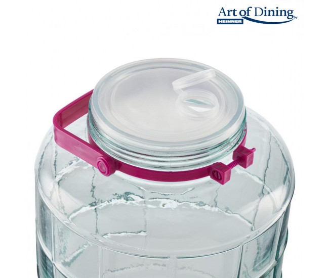 BORCAN STICLA CU CAPAC PLASTIC 15L, ART OF DINING BY