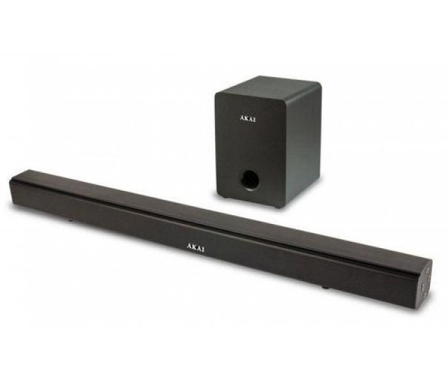 Soundbar AKAI ASB-6WSW, 2.1 canale, 70 W, Bluetooth, negru