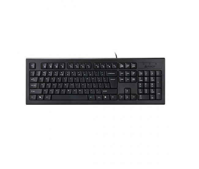 Tastatura A4TECH KRS-85-USB, cu fir, negru