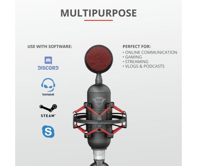 Microfon Trust GXT 244 Buzz USB Streaming