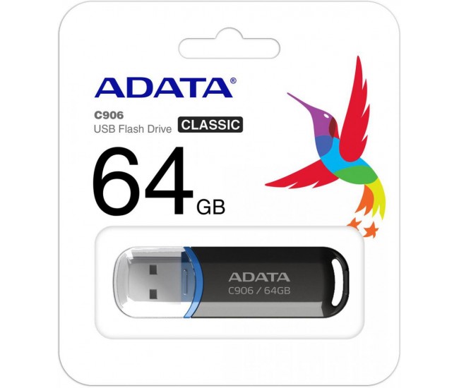 Memorie USB Flash Drive ADATA C906, 64GB, USB2.0