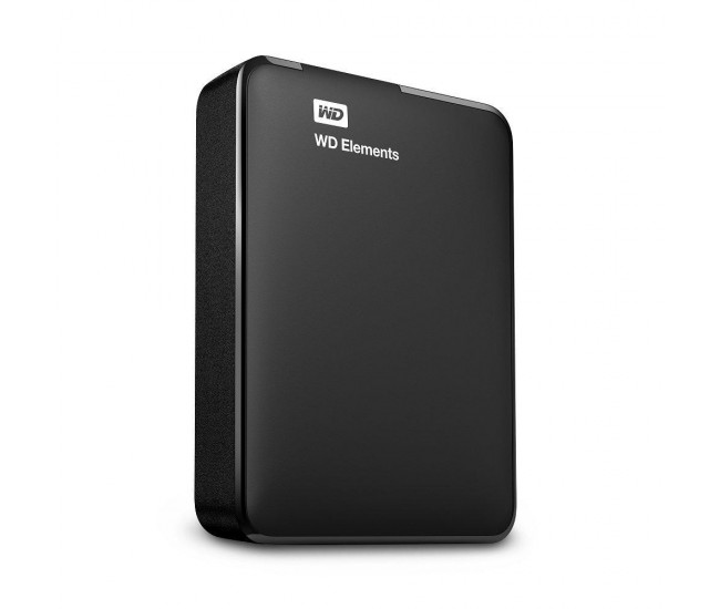 HDD extern WD Elements Portable, 2TB, negru, USB 3.0