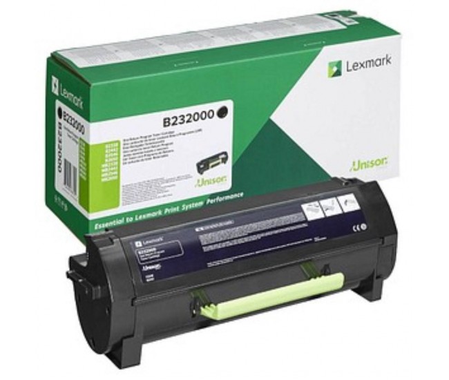 Toner Lexmark B232000, black , 3k, Return programme B2338dw /