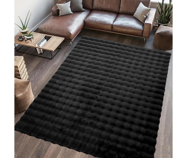 COVOR BLANITA PAOPAO 200X300 CM BLACK