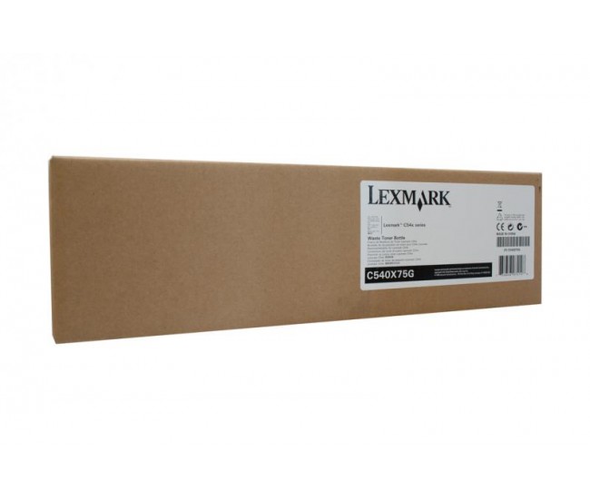 Waste toner Lexmark C540X75G, black, 36 k mono, 18 k