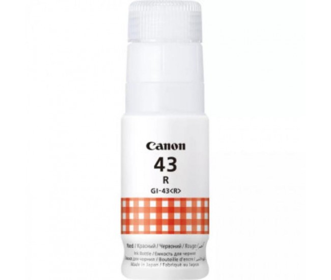 Cartus cerneala Canon GI-43R, culoare red, capacitate 3800 pagini,60ml,pentru Canon