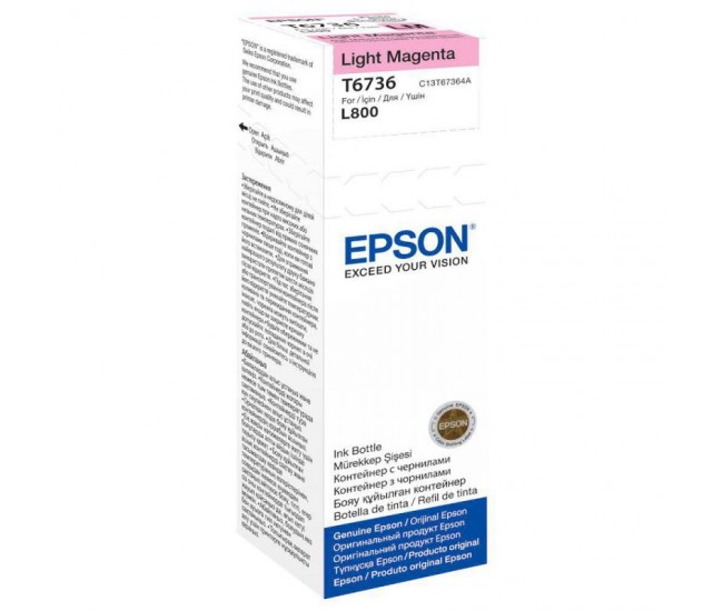 Cartus cerneala Epson T6736, light magenta, capacitate 70ml, pentru Epson