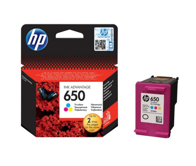 Cartus cerneala HP CZ102AE, tricolor, 5 ml, Deskjet Ink Advantage