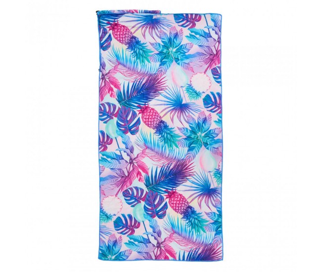 Beach Towel with bagpack 70x140 cm Material : 100% Polyester,