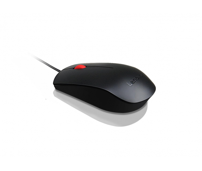 Mouse Lenovo Optical Wheel Mouse, 1600 DPI, Wired, Black