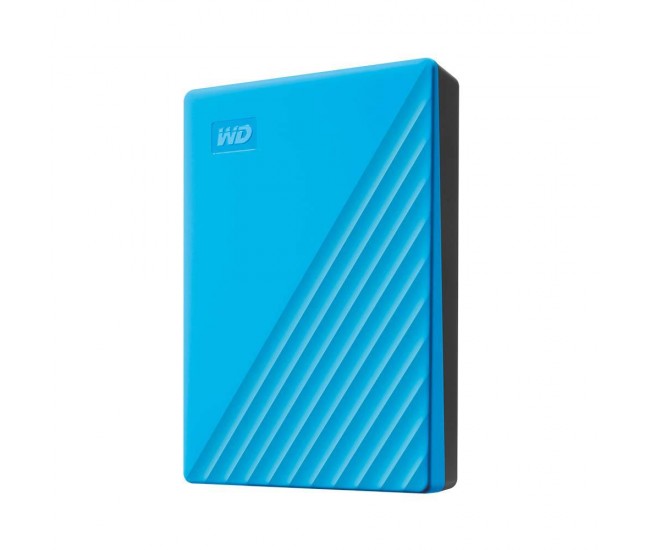 HDD Extern WD My Passport, 4TB, albastru, USB 3.2