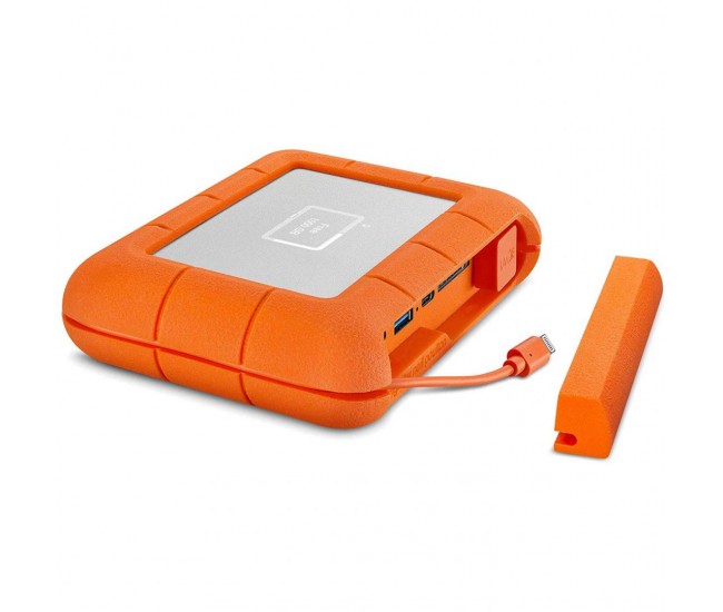 SSD Extern Lacie Rugged, 1TB, Orange, USB 3.2