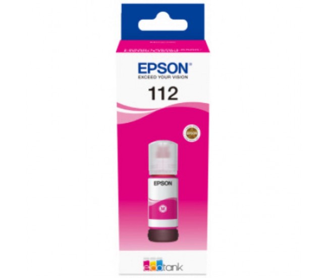 Cartus cerneala Epson 112 ECOTANK , pigment magenta, capacitate 70ml,