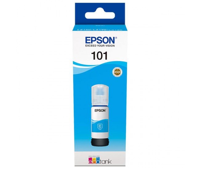 Cartus cerneala Epson 101 ECOTANK , cyan, capacitate 70ml, pentru