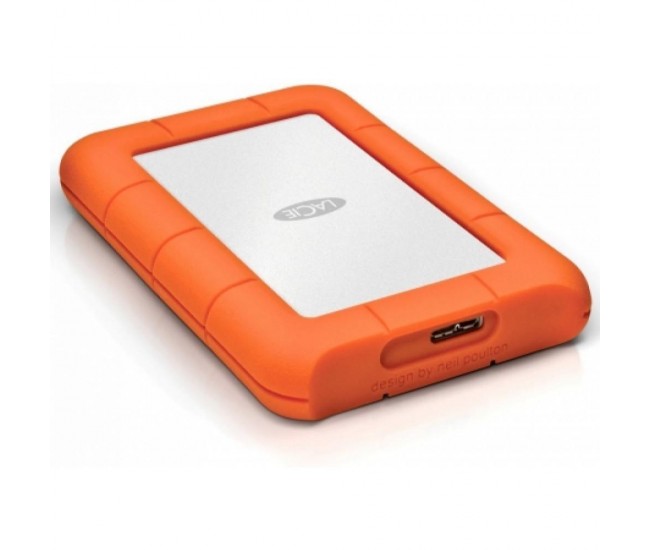 HDD Extern Lacie Mini, 2TB, Argintiu, USB 3.0