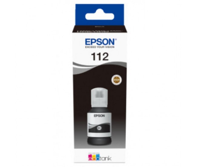 Cartus cerneala Epson 112 ECOTANK , pigment black, capacitate 127ml,