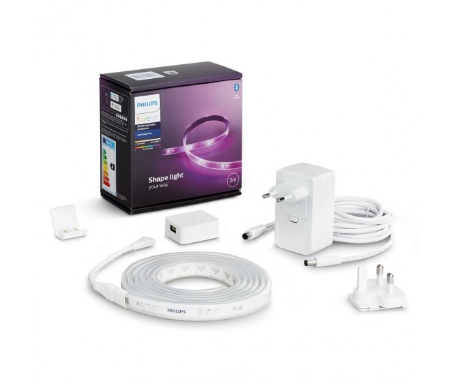 Banda LED RGBW inteligenta Philips Hue Lightstrip Plus, ZigBee Light