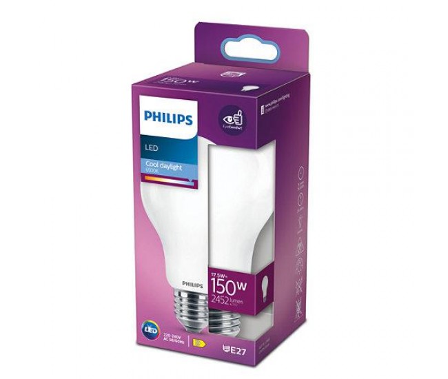 Bec LED Philips Classic A67, 17.5W (150W), 2452 lm, lumina