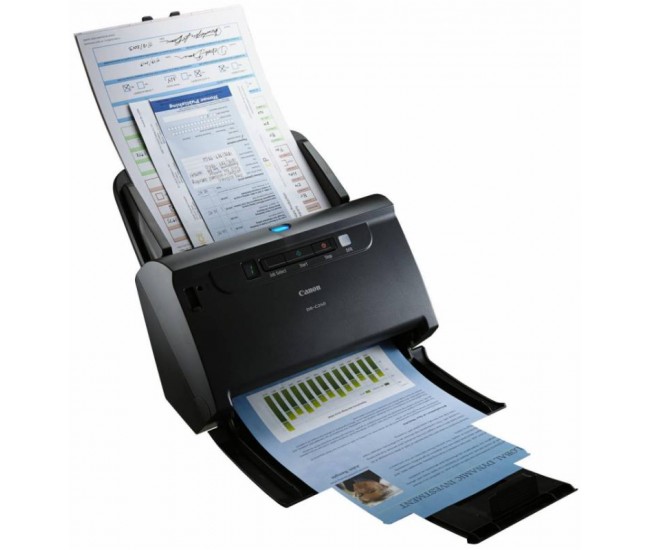 Scanner Canon DRC240, dimensiune A4, tip sheetfed, duplex, viteza de