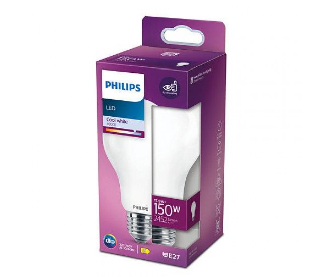 Bec LED Philips Classic A67, E27, 17.5W (150W), 2452 lm,