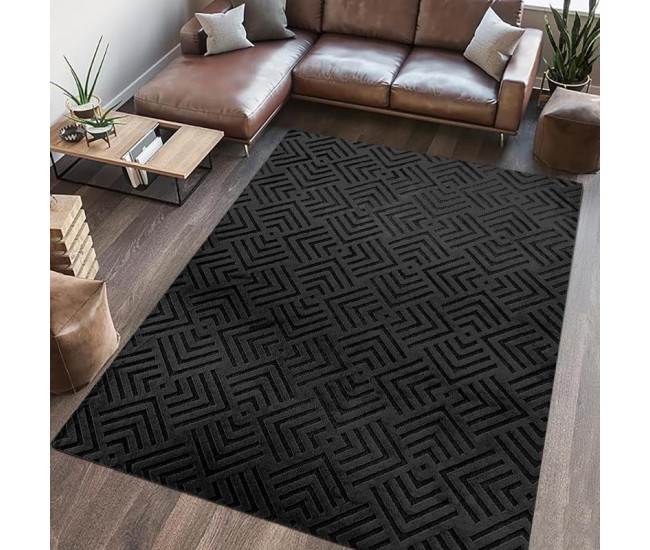 COVOR BLANITA DOVER 200X300 CM BLACK