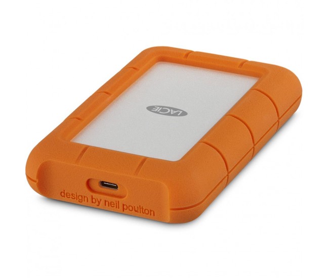 HDD Extern Lacie Rugged, 1TB, Argintiu,USB 3.0