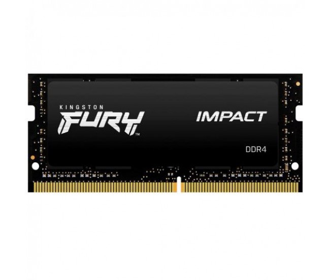 Memorie RAM notebook Kingston Fury, SODIMM, DDR4, 8GB, CL16, 2666