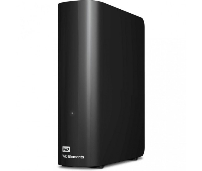 HDD extern WD Elements, 12TB, 3.5", negru, USB 3.0