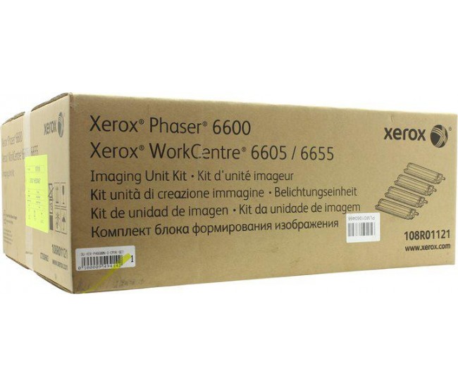 Drum Xerox 108R01121, black, 60 k pagini, compatibil: Phaser 6600,