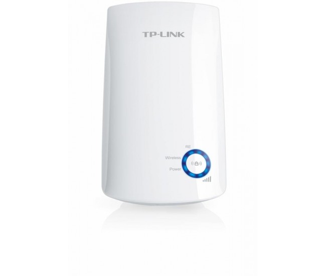 Wireless Range Extender TP-link, N300, Wall Plugged, 2.4GHz, 2 antene