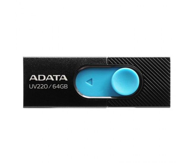 Memorie USB Flash Drive ADATA UV220 64Gb, USB 2.0, negru