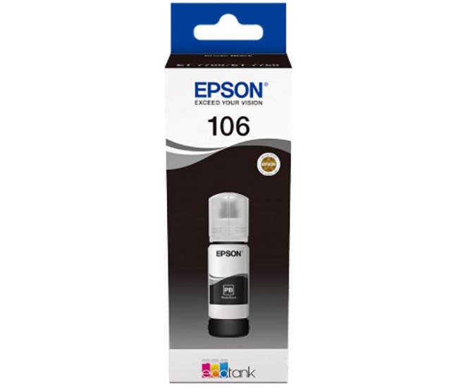 Cartus cerneala Epson 106 ECOTANK , black, capacitate 70ml, pentru