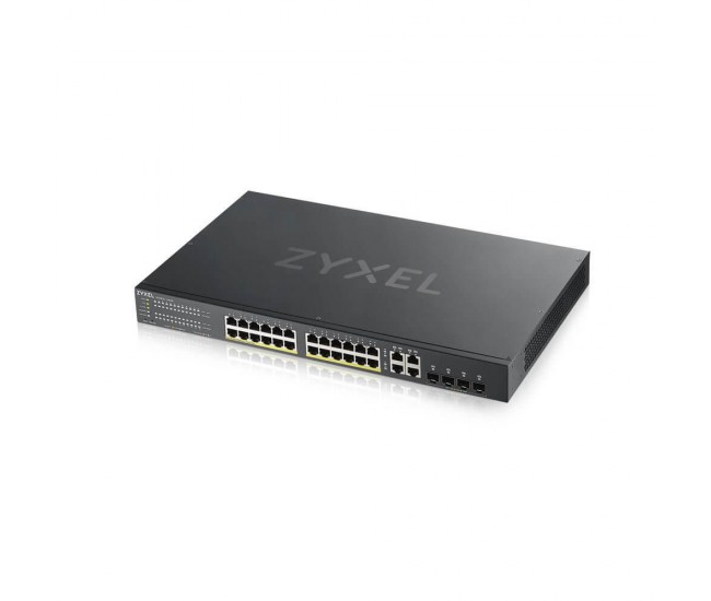 Switch Zyxel GS192024HPV2, 24 port, 10/100/1000 Mbps