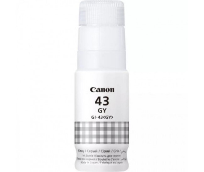 Cartus cerneala Canon GI-43GY, culoare gray, capacitate 3800 pagini,60ml,pentru Canon