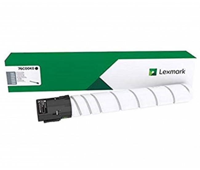 Toner Lexmark 76C00K0, black, 18.5k, CS92x/CX92x