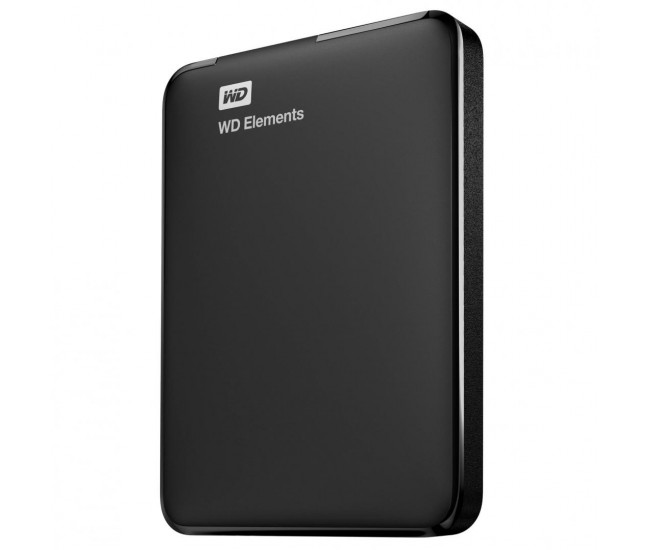 HDD extern WD Elements Portable, 1TB, negru, USB 3.0