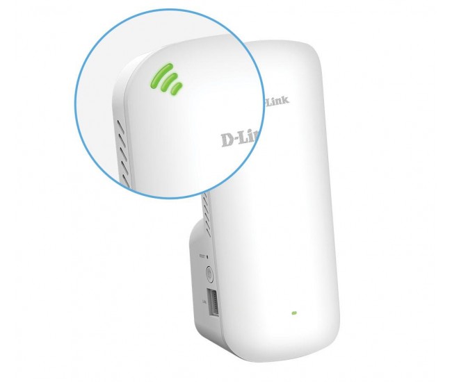 Range extender AX1800 wi-fi D-link, DAP-X1860, WI-FI 6, 1800MBps (2.4GHz