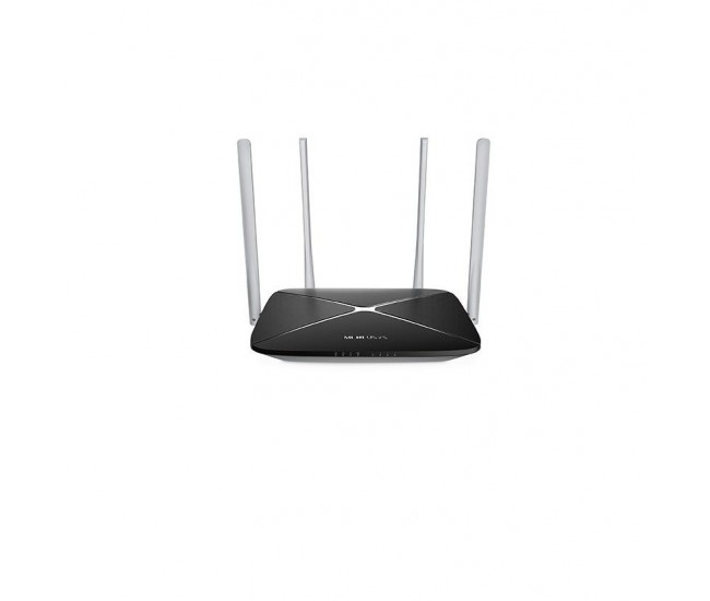 Router Wireless Mercusys Dual Band AC1200, AC12; Standarde Wireless: IEEE